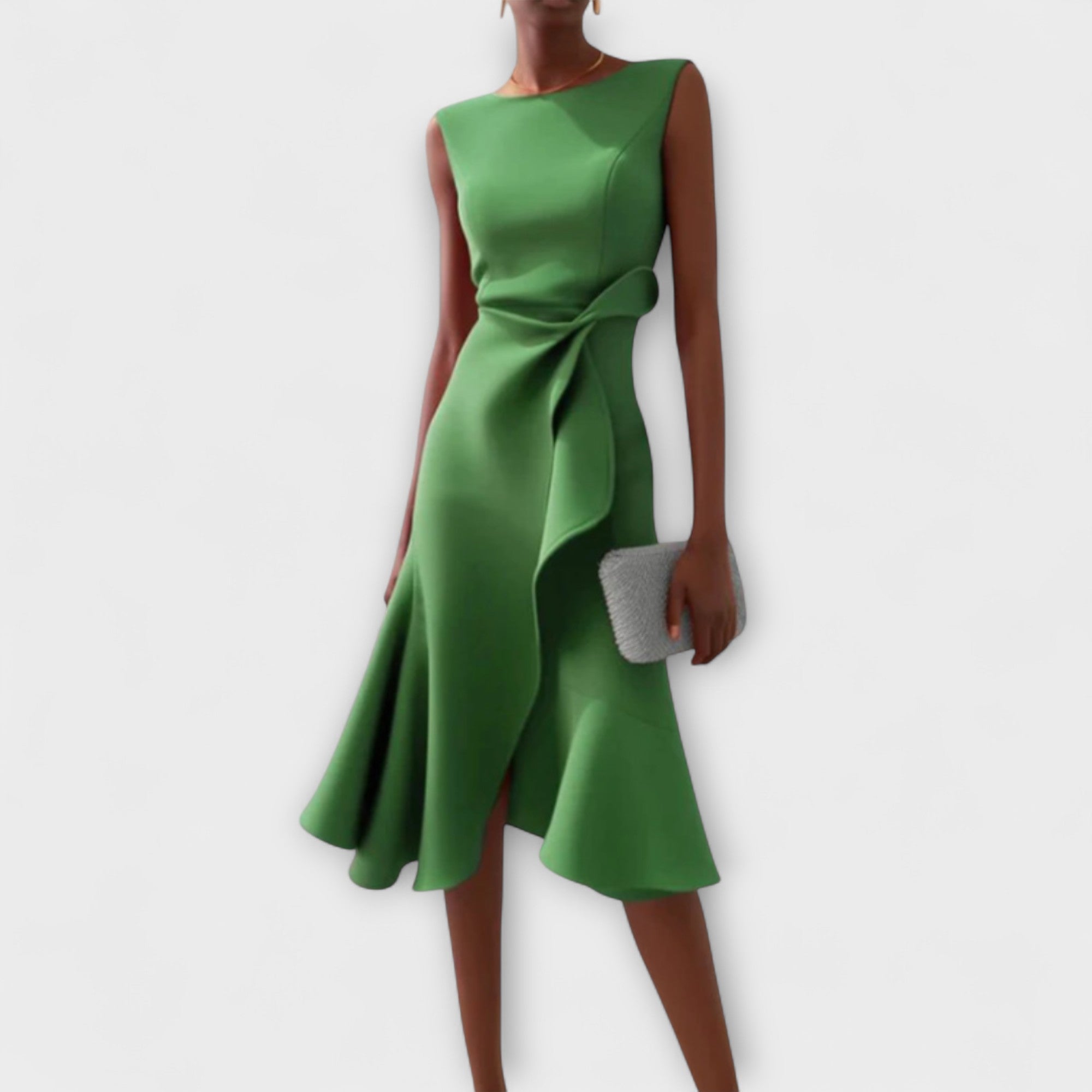 Juliette – Vestido Midi Asimétrico Draped