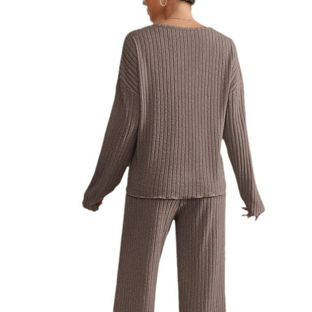 SABINA – Conjunto de Lounge de Pierna Ancha Acogedor
