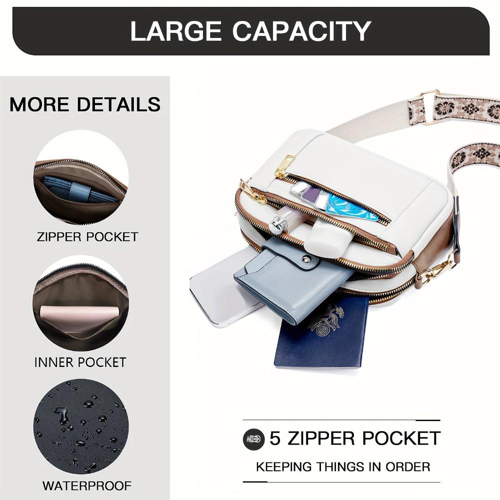 Oakley - Bolsa Cruzada Vegana Pequeña Cuadrada