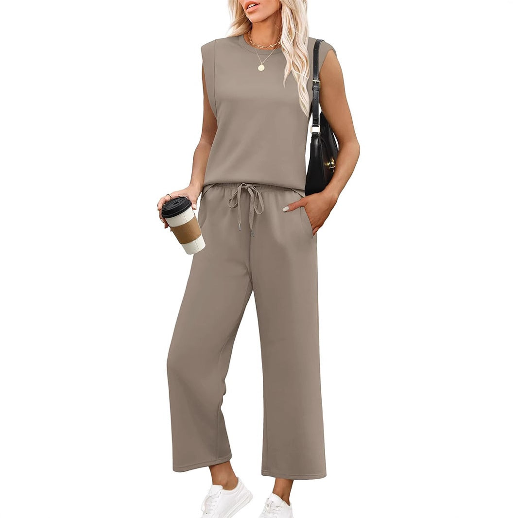 INAYA – CONJUNTO DE LOUNGE DE DOS PIEZAS PARA MUJER