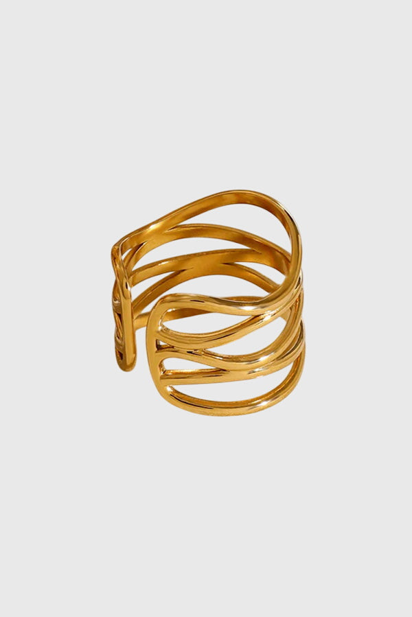 Catalina | Anillo de Acero Inoxidable Elegante