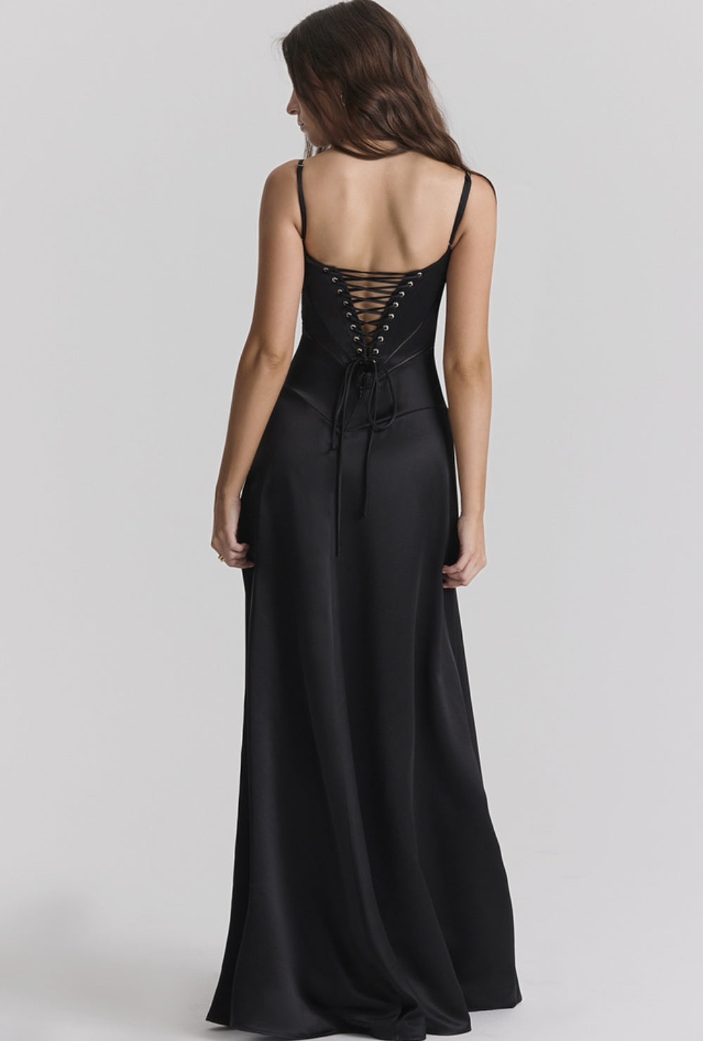 Lunaria Satiné Vestido Maxi