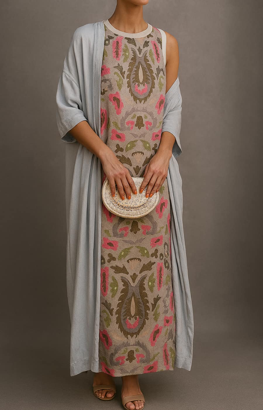 Mikaella | Vestido Largo Elegante