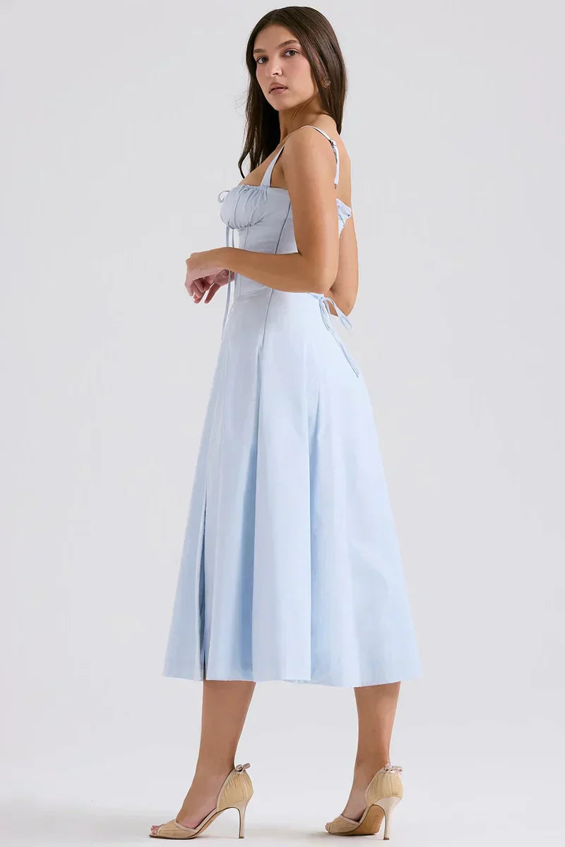 Vestido Midi de Algodón Saly