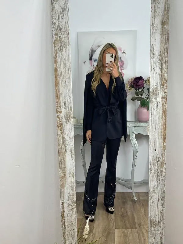 ELODIE – CONJUNTO DE TOP Y PANTALONES ULTRA-SUAVE