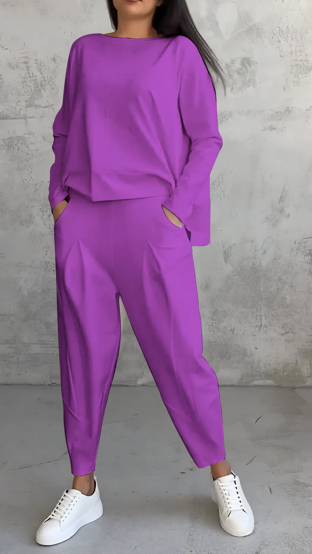 RUE – CONJUNTO MINIMALISTA RELAJADO DE DOS PIEZAS
