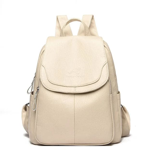 Kristlaug | Mochila elegante y ligera en un delicado tono blanco