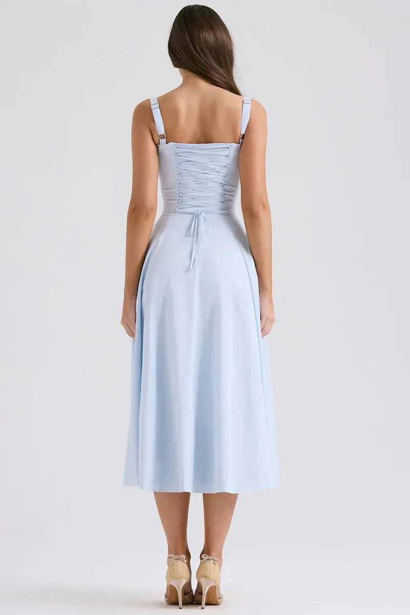 Vestido Midi de Algodón Saly