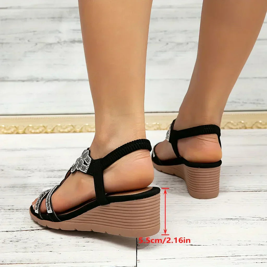 Velen™ Elegantes Sandalias de Cuña Cómodas