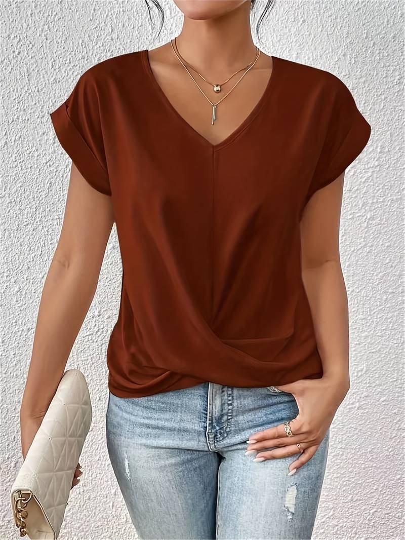 FIONA™ - TOP DE VERANO CON MANGAS CORTAS