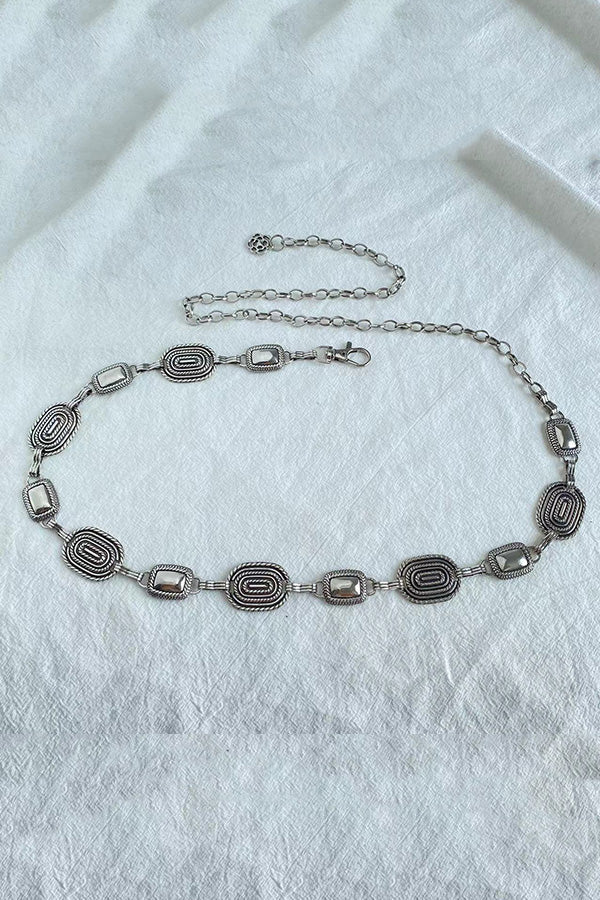 Raegan | Cinturón Geométrico Retro