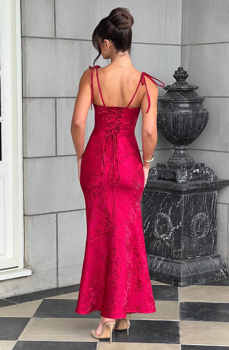 Vestido Floriana Jacquard Bloom