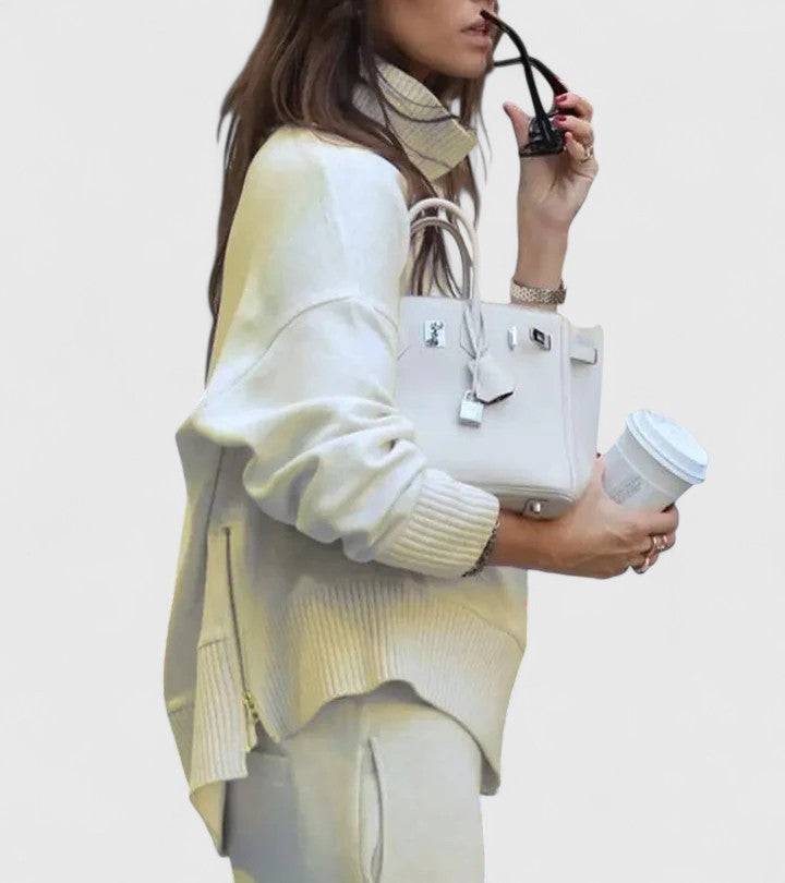 HAILEY – CONJUNTO DE DOS PIEZAS RELAJADO Y LUXE