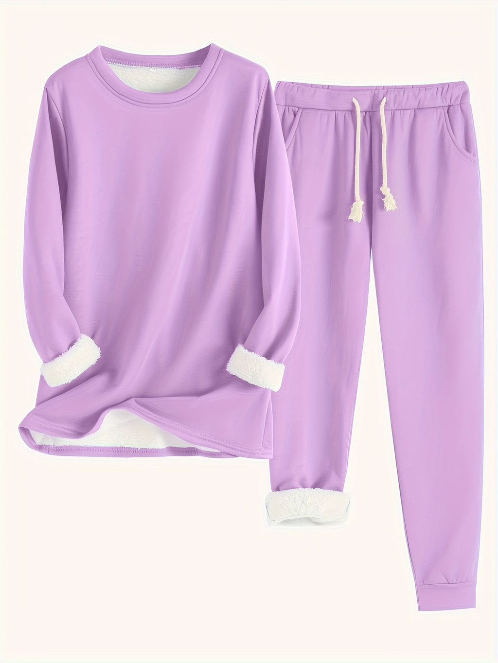 RILEY – CONJUNTO DE LOUNGE DE FELPA CÁLIDA