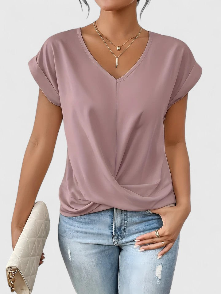 Mahrianne | Top Con Cuello En V Confortable