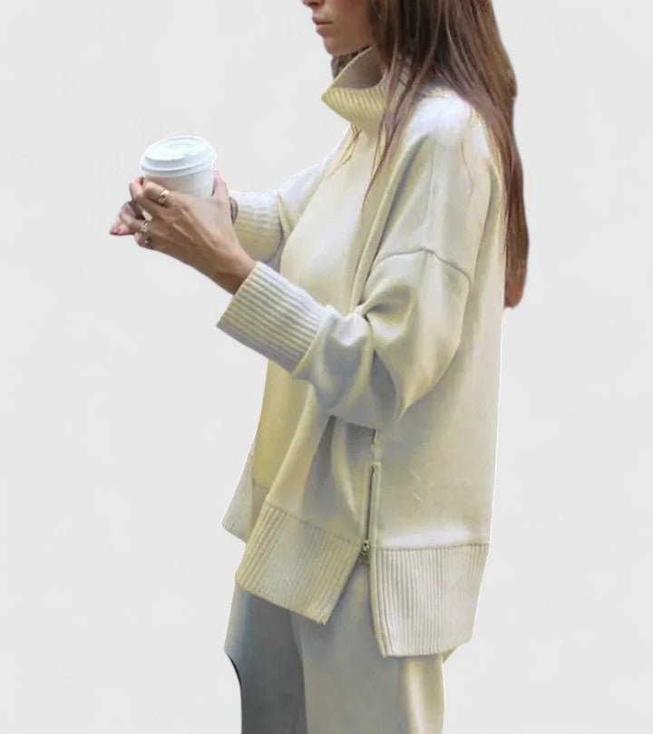 HAILEY – CONJUNTO DE DOS PIEZAS RELAJADO Y LUXE