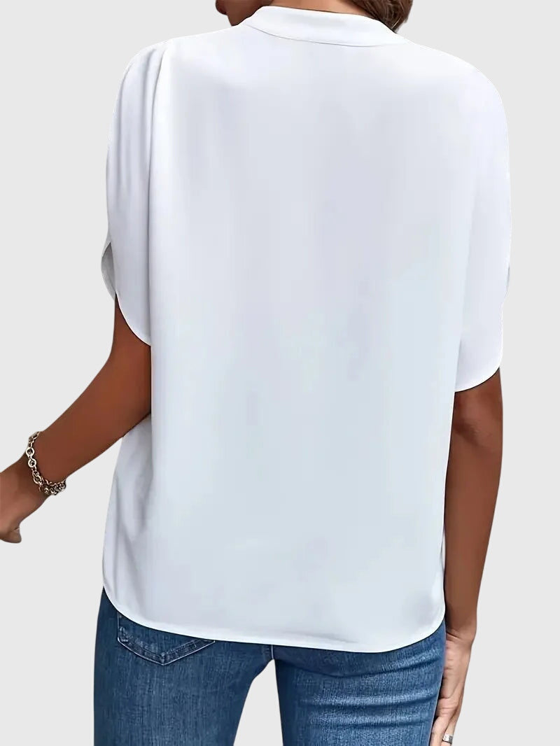Beatrix™ | Camisa V-Neck Suave y Elegante