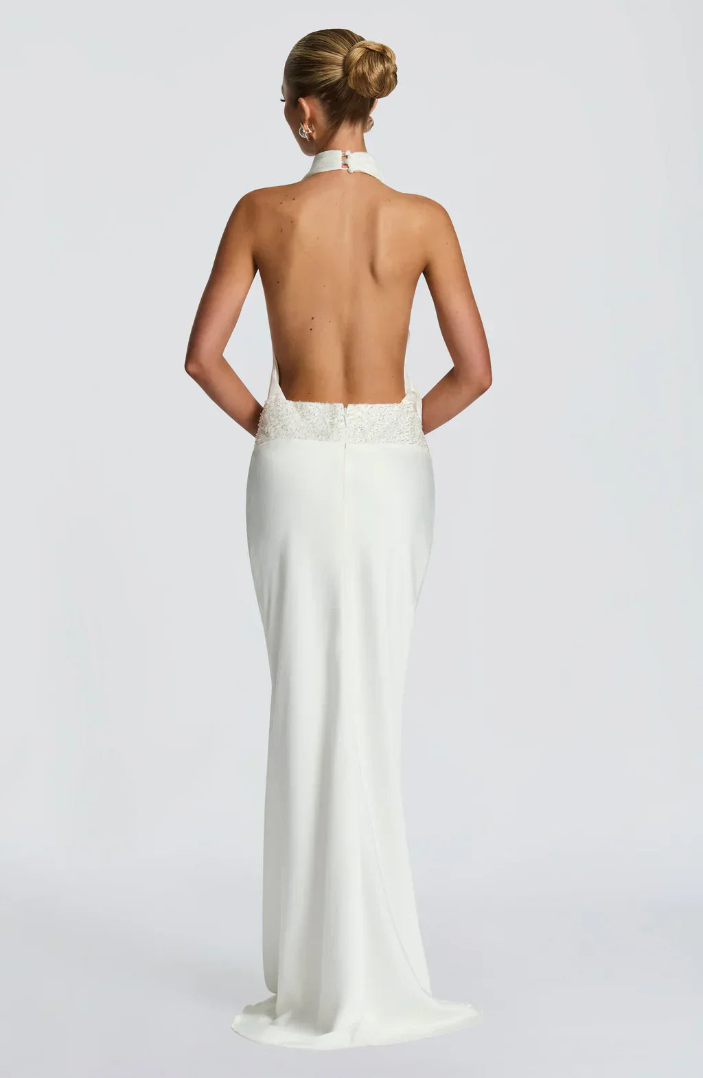 Vestido Marcelina Satina Maxi