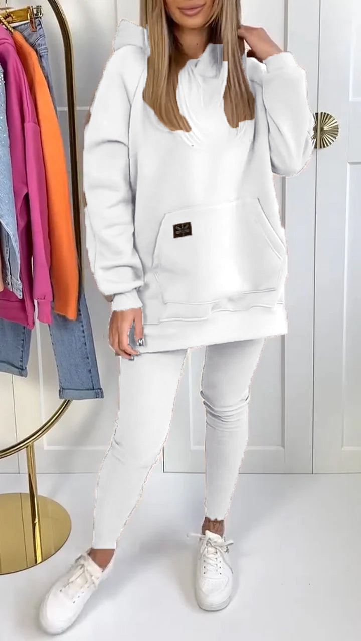 Nerina | Conjunto de Sudadera Casual y Leggings