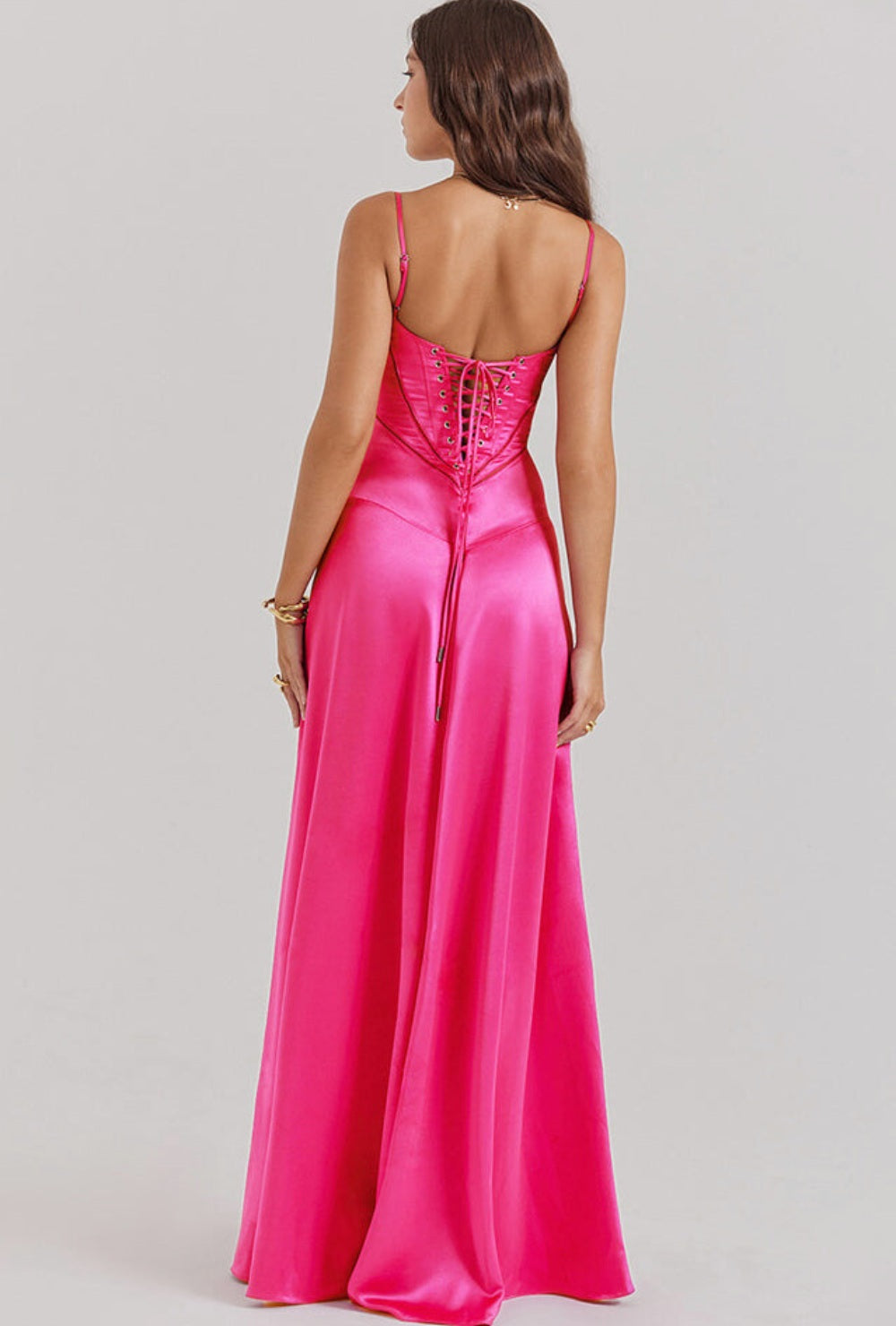 Lunaria Satiné Vestido Maxi