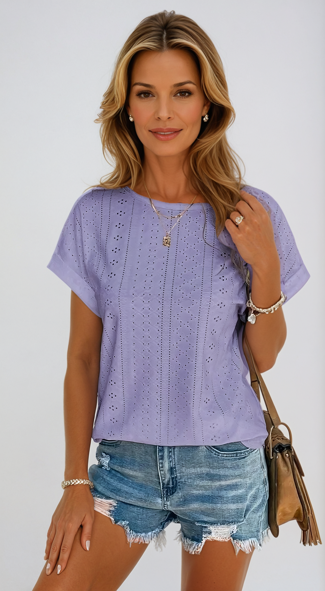 Riza™ | Top Ojal Casual