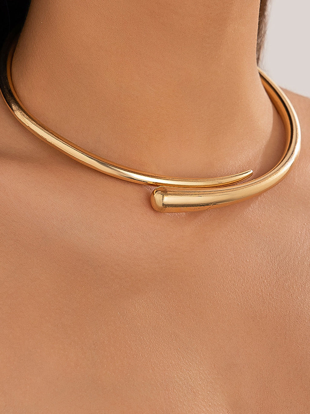 Heaven | Collar Choker Abierto en Forma de Gota