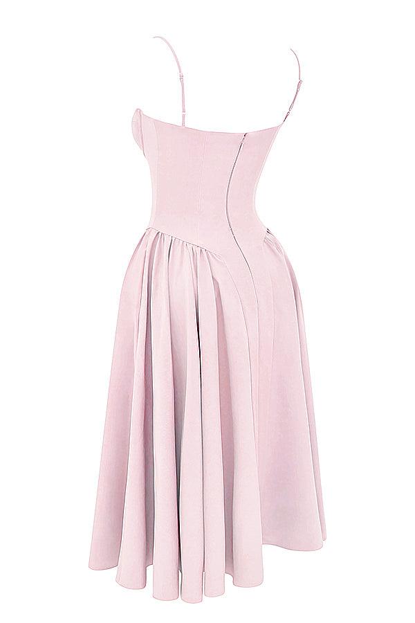 Amaya Elegante Vestido Midi