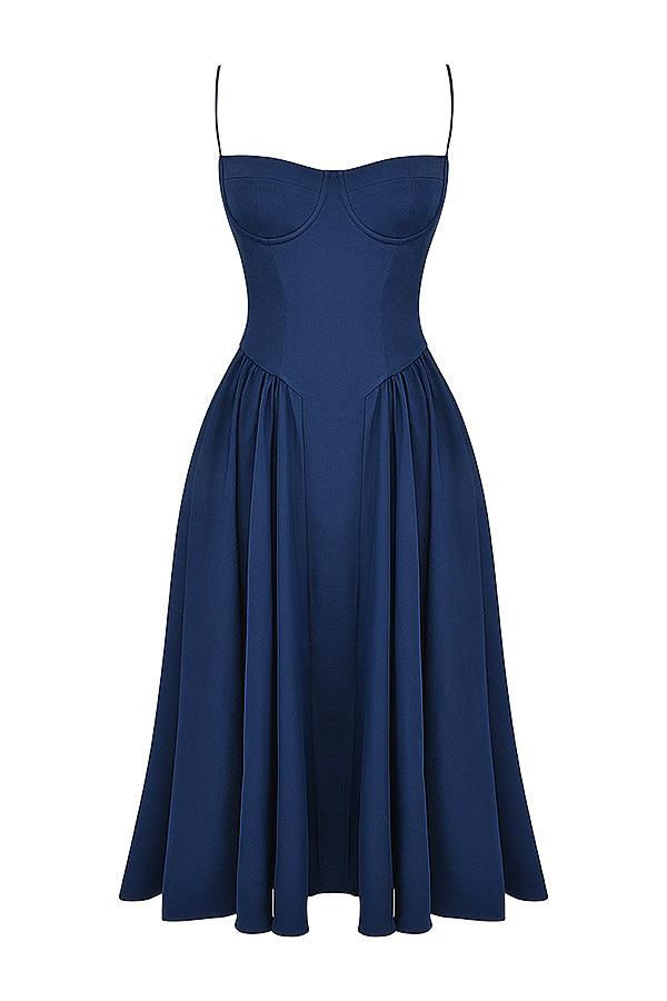 Amaya Elegante Vestido Midi