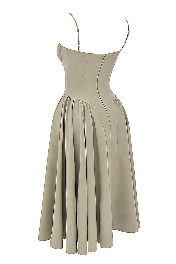Amaya Elegante Vestido Midi