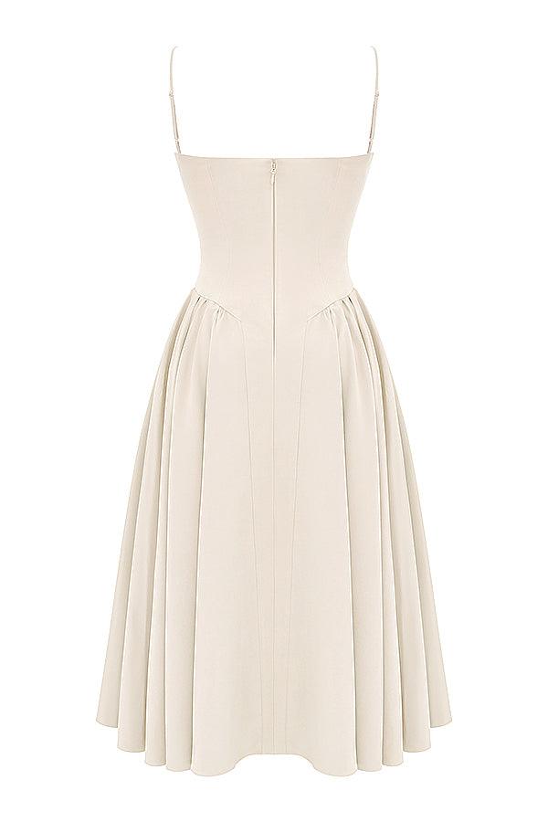 Amaya Elegante Vestido Midi