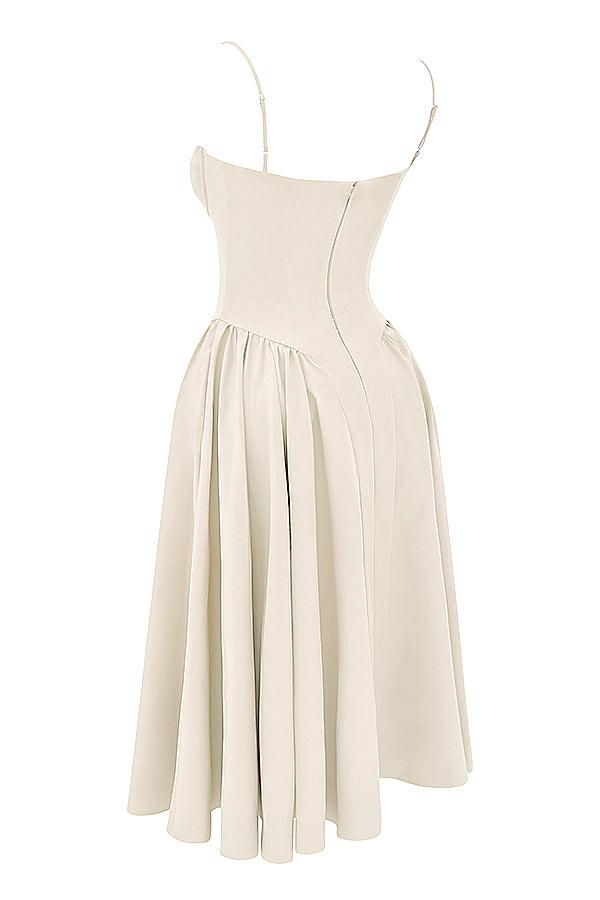 Amaya Elegante Vestido Midi
