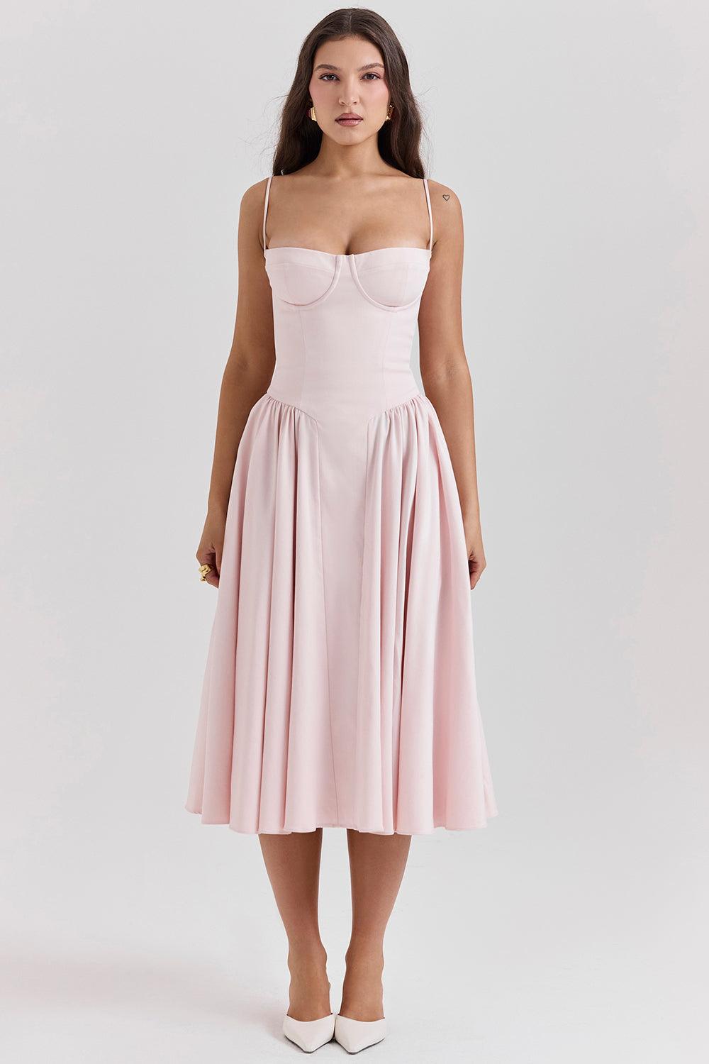 Amaya Elegante Vestido Midi