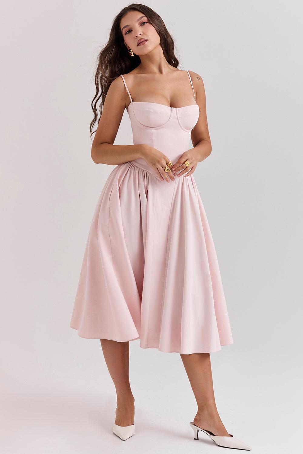 Amaya Elegante Vestido Midi