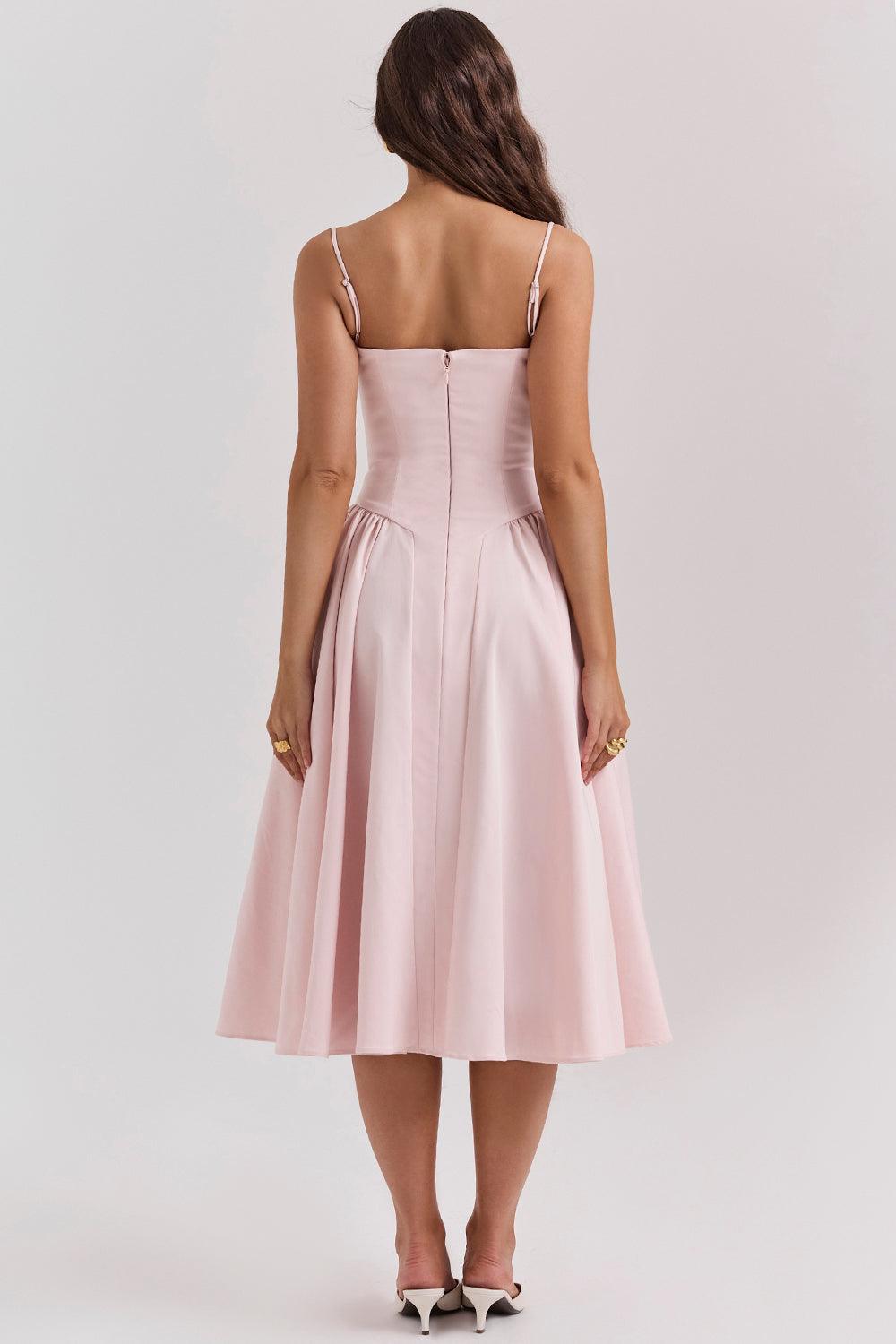 Amaya Elegante Vestido Midi