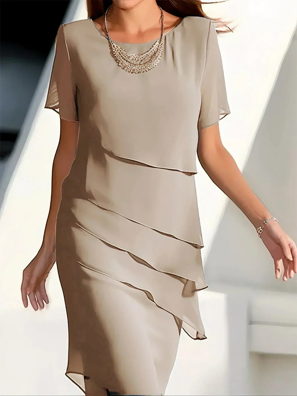 Iza™ | Vestido Elegante con Cobertura de Barriga