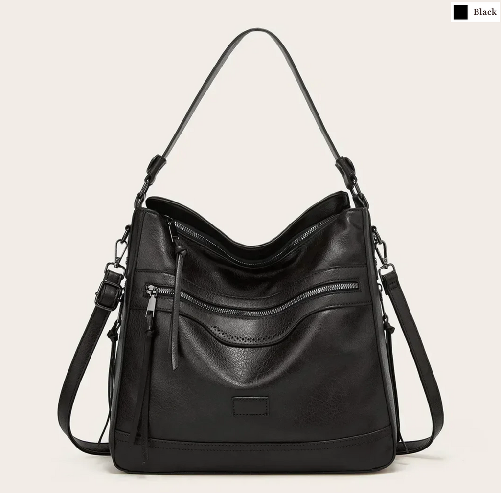 Malbjørg | Bolso de hombro elegante con diseño ondulado