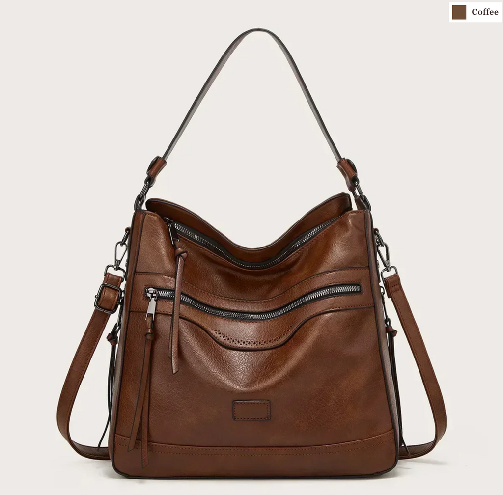 Malbjørg | Bolso de hombro elegante con diseño ondulado