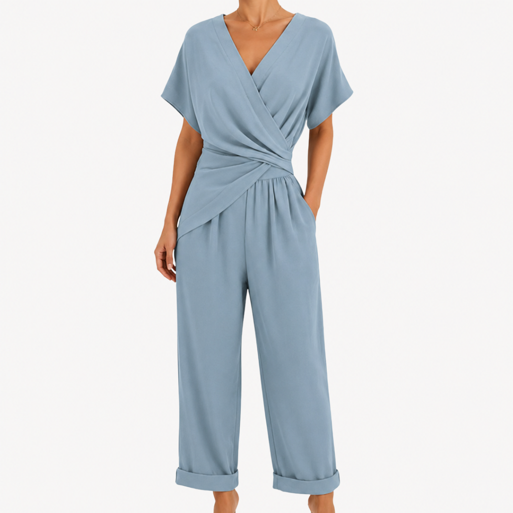 Conjunto Elegante de Dos Piezas