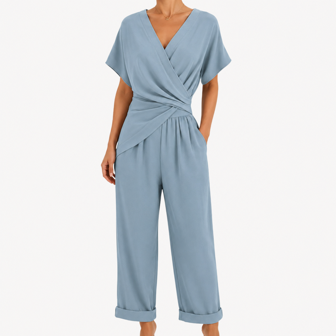 Conjunto Elegante de Dos Piezas