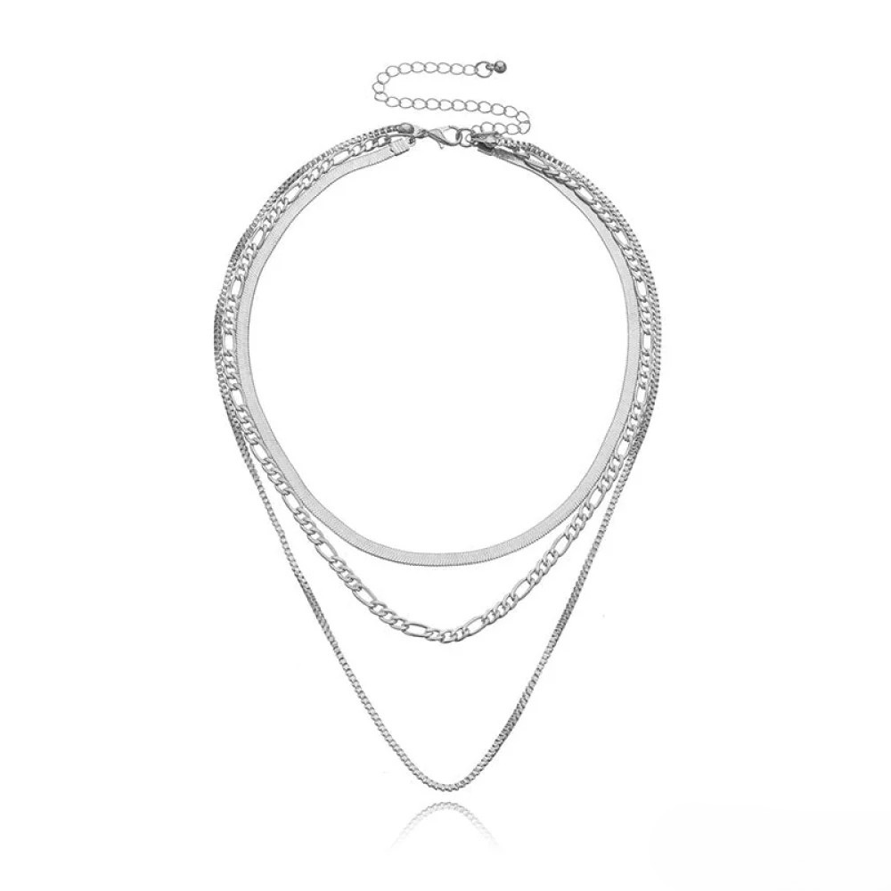 Noara – Collar de tres capas estilo vintage