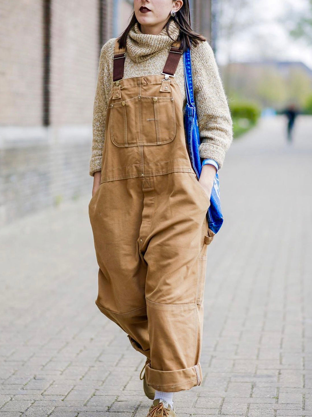 NYSA – OVERALL DE CANVAS ELEGANTE