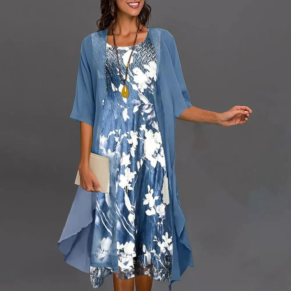 Sussie - El Vestido Cardigan Elegante