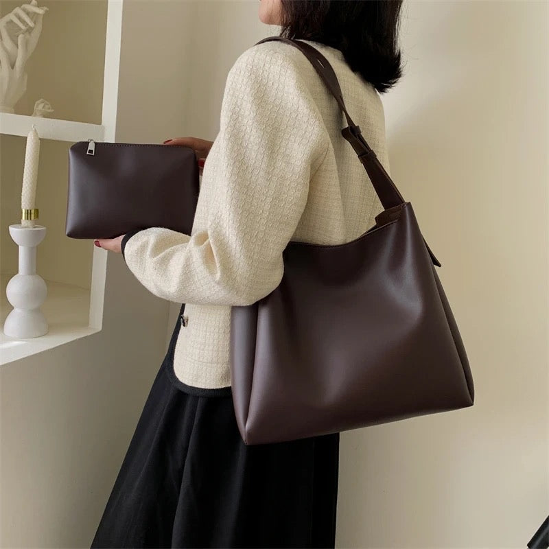 Asløg | Bolso de Hombro Minimalista en Corte Moderno
