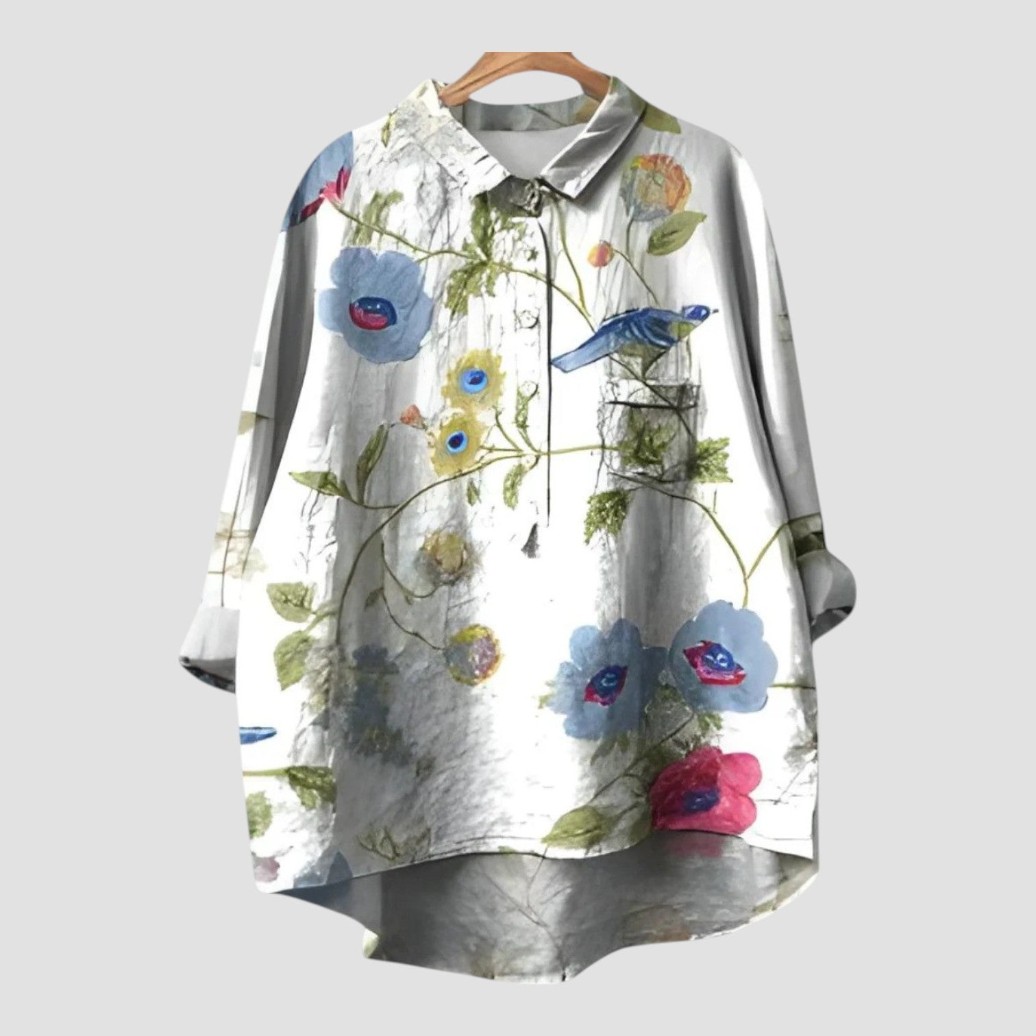 Avenza™ | 2025 – Blusa Oversize Inspirada en la Naturaleza