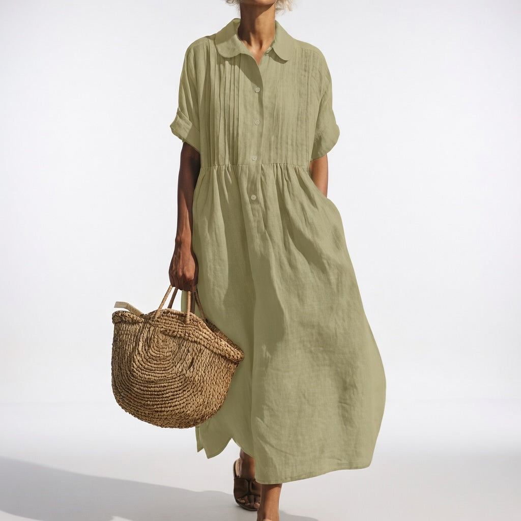 Lysandra™ — Vestido chemisier ligero para el verano