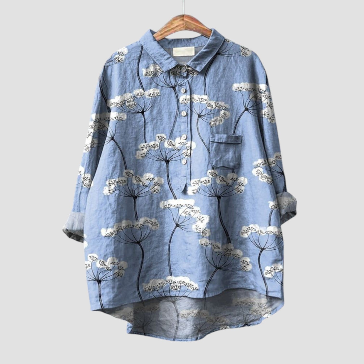 Selvaya™ | 2025 – Blusa Sky Bloom