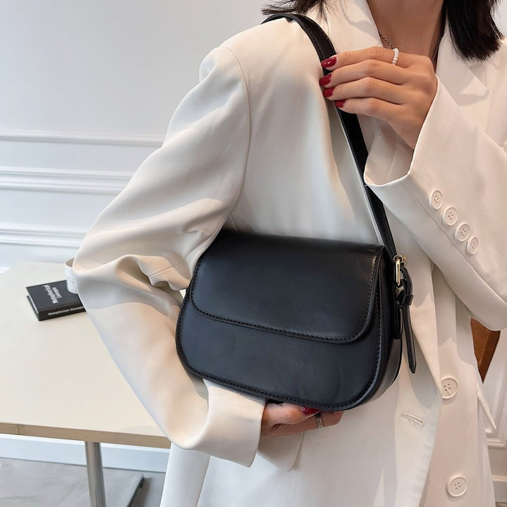 Eldborg | Elegante bolso de hombro en tono nude apagado