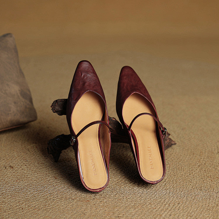 Mule en Vera Pelle Orella
