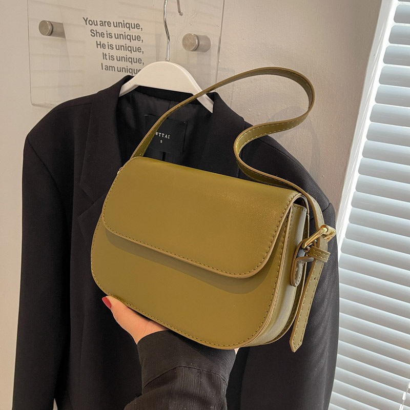 Eldborg | Elegante bolso de hombro en tono nude apagado