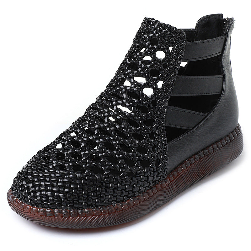 Bibiana - Sandalias de Cuero Chic
